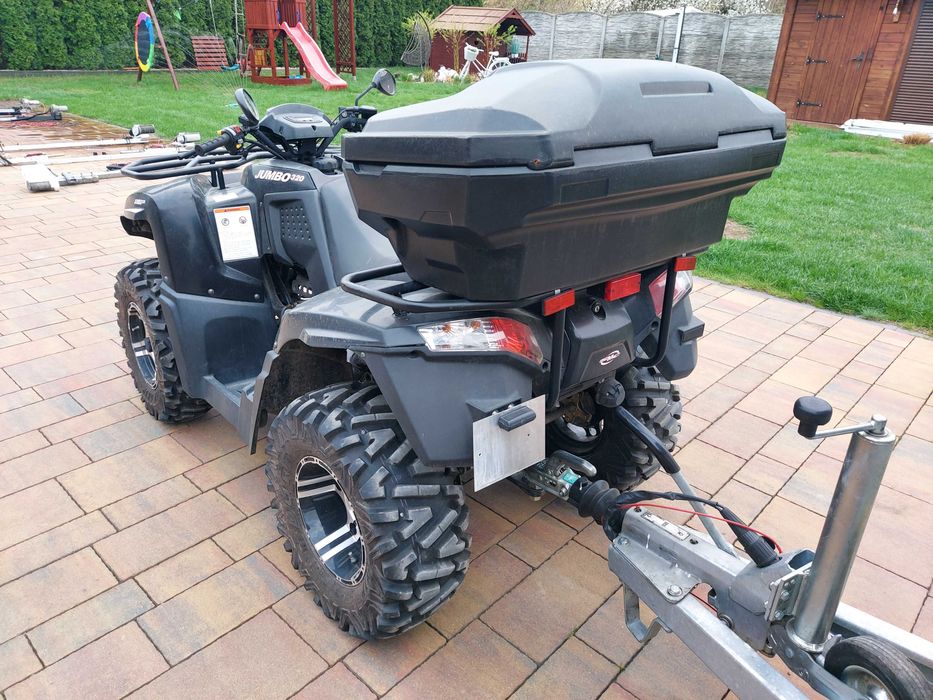 Quad SMC 320 Jumbo , wciągarka, 2 osobowy , z dokumentami, 2022rok.