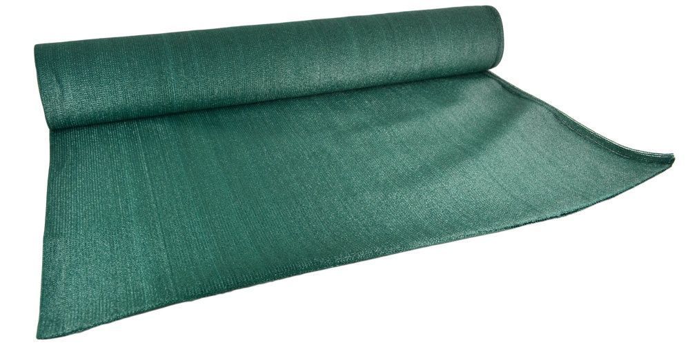 Osłona na Płot Ogrodzenie Zielona 2x10m Siatka Cieniująca 220g tkana