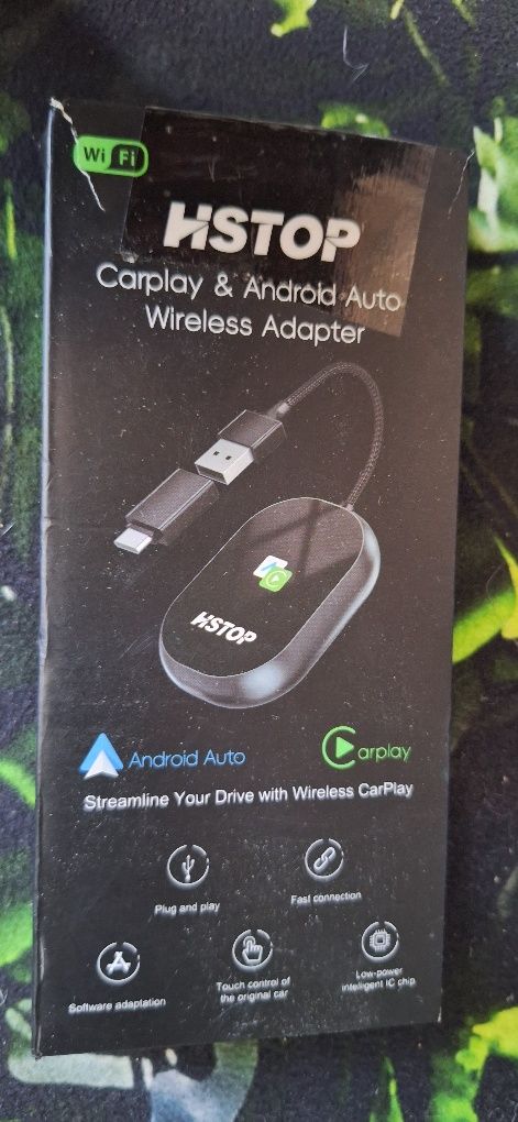 Bezprzewodowy adapter do Carplay Box 5.0 do Carplay / Android A
