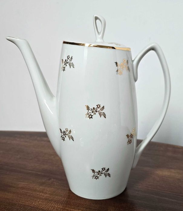 Zestaw kawowy Chodzież porcelana PRL