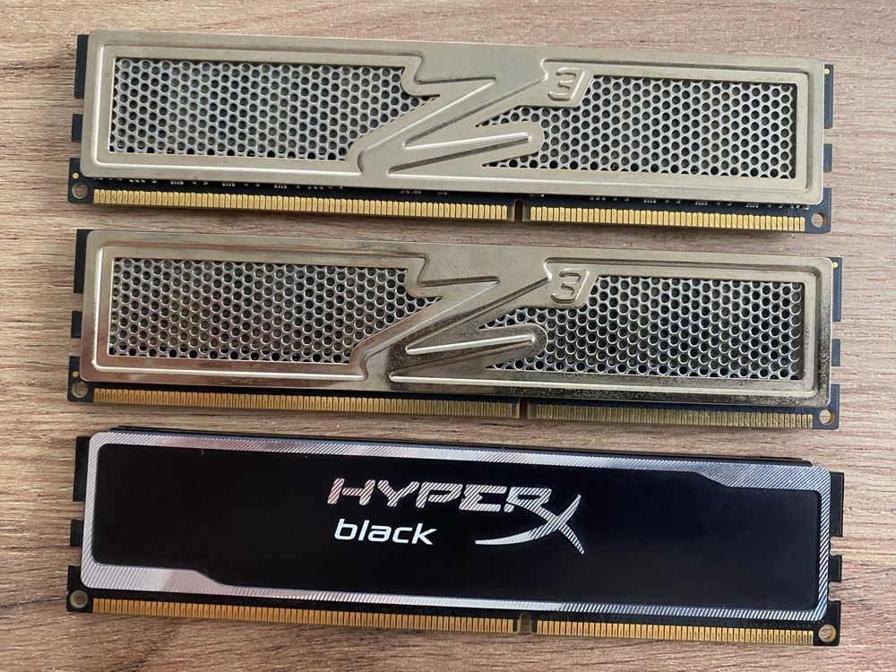 Ram ddr 3 hyperx black ocz