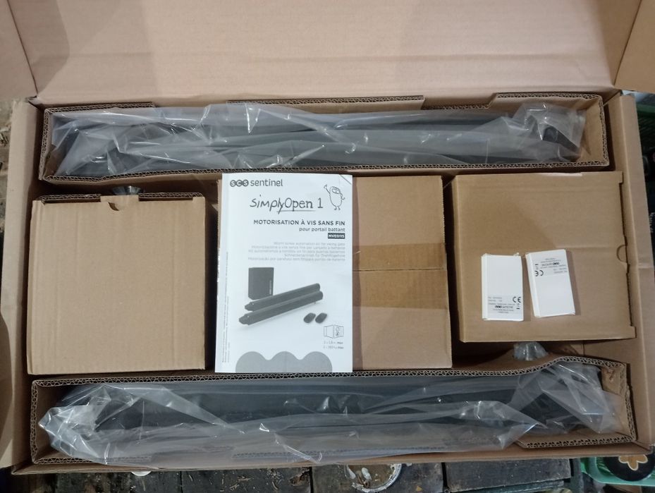 Kit de Braços Automáticos para Portão SCS Sentinel simplyopen1 MVE0115