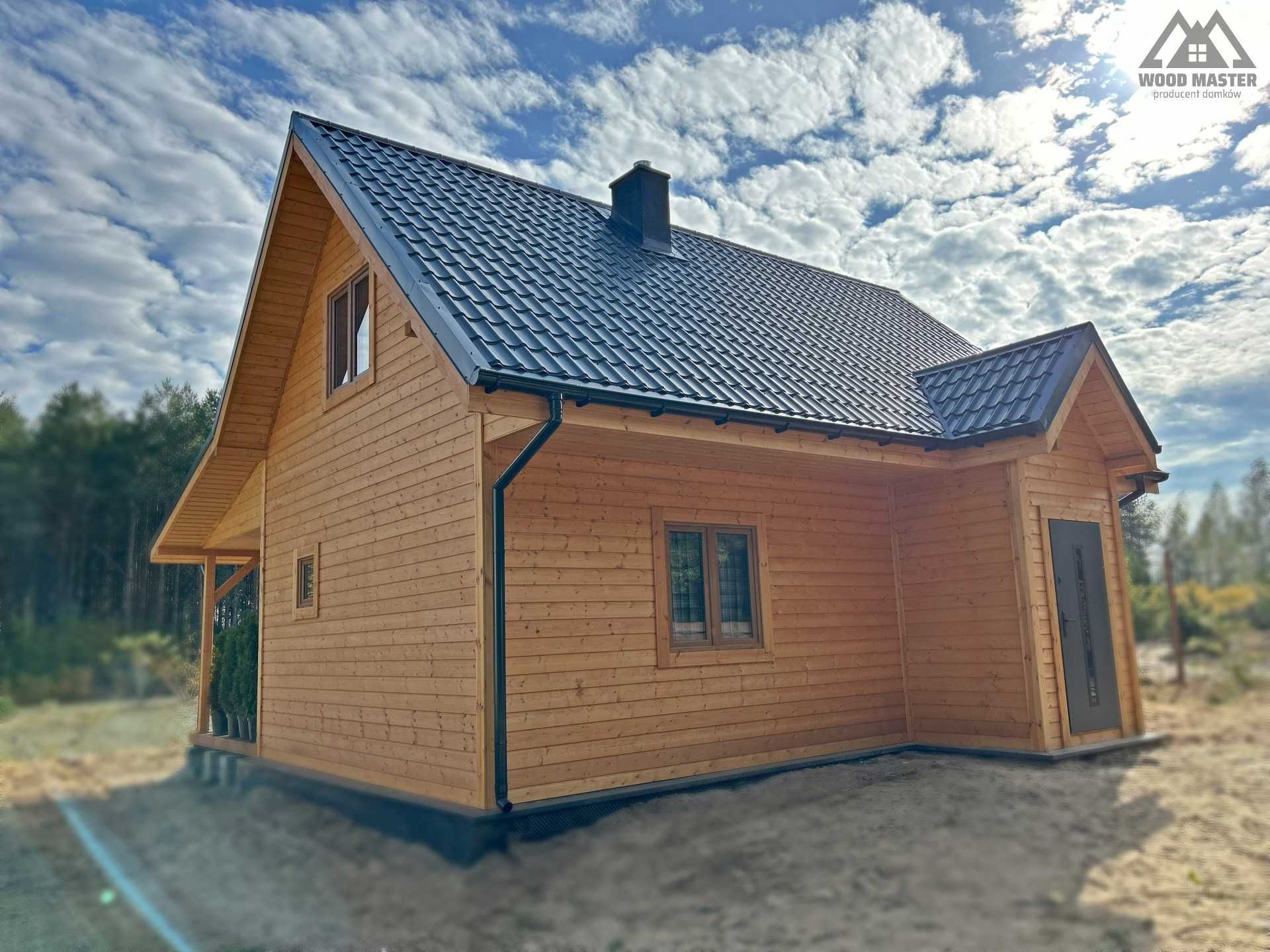 Domek Całoroczny Przepiórka Wariant B 65m2