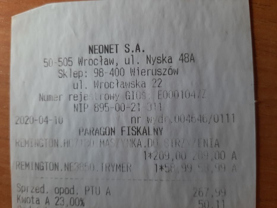 Maszynka do strzyżenia