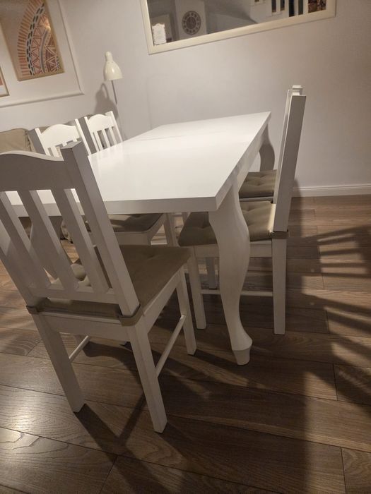 Stół drewniany + 6 krzeseł