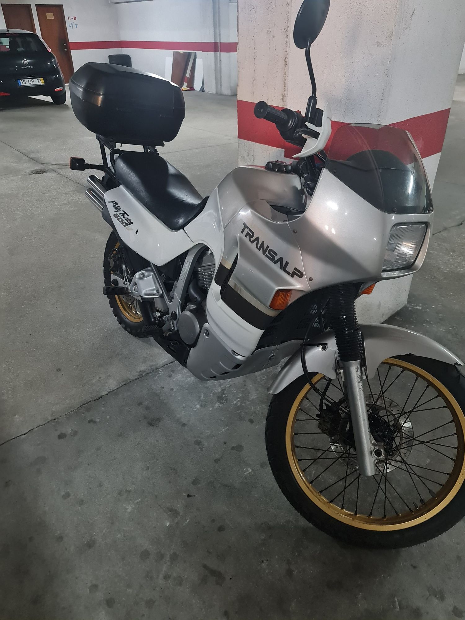 Honda transalp 600 troco por moto