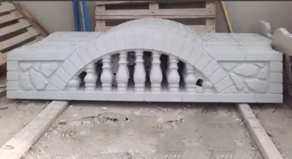 Верхние плиты еврозабора