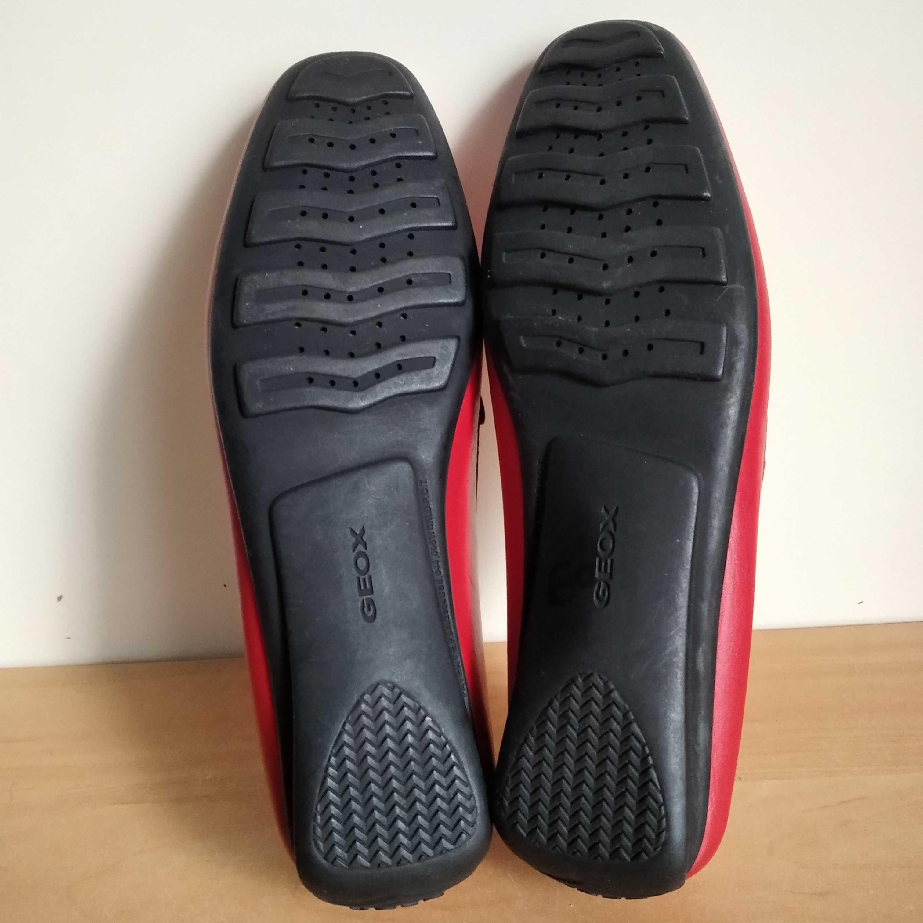 Mokasyny damskie GEOX Respira skóra naturalna roz.eu-39