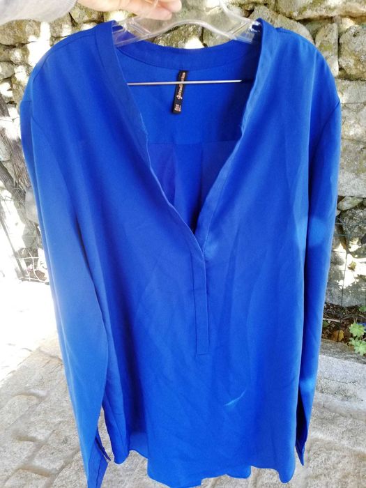 Camisa azulão Stradivarius