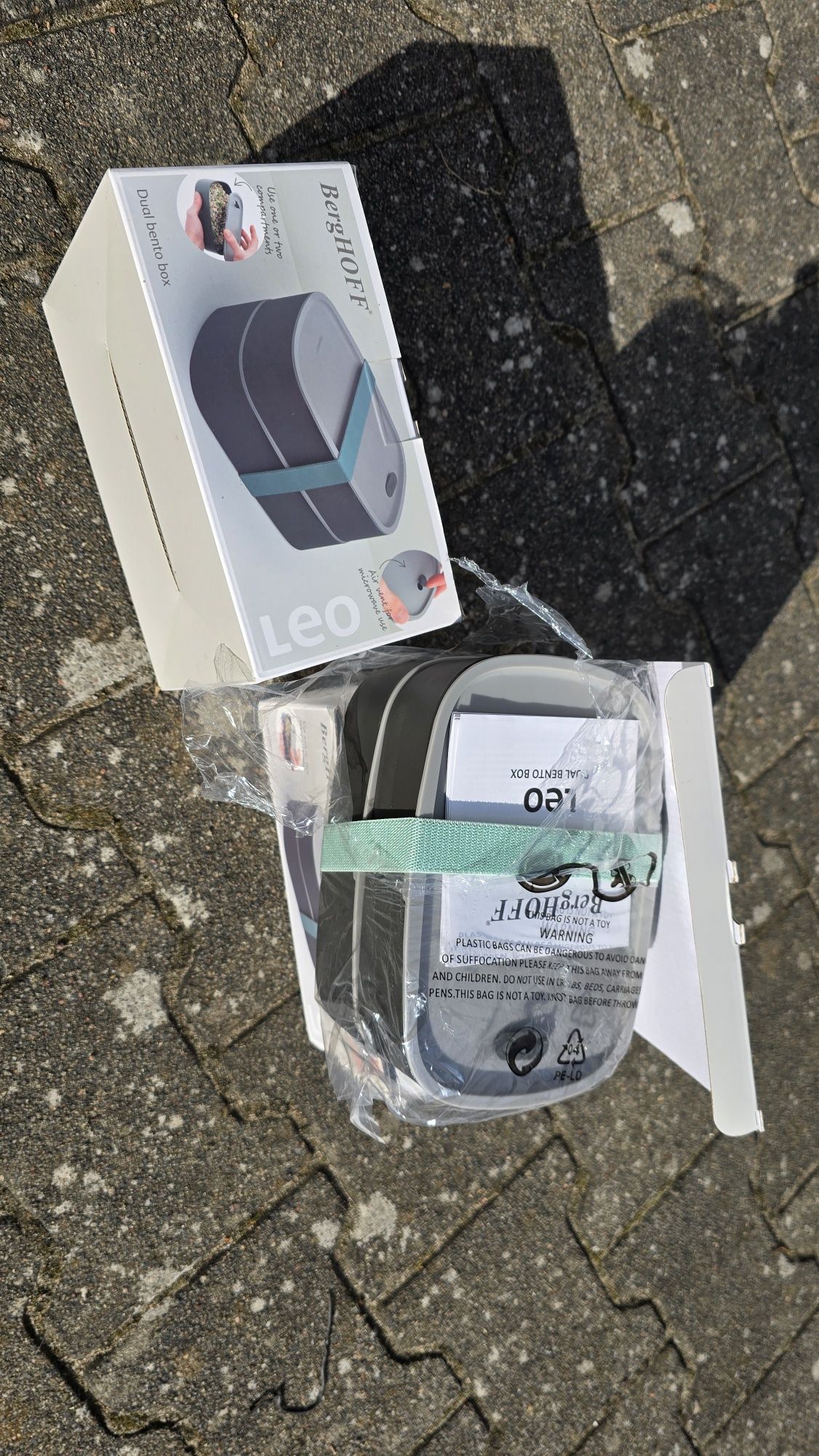 BergHOFF LEO podwójny pojemnik nowy 2x zestaw
