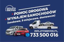 Pomoc drogowa transport holowanie hol auto zastępcze W-wa Grodzisk Maz