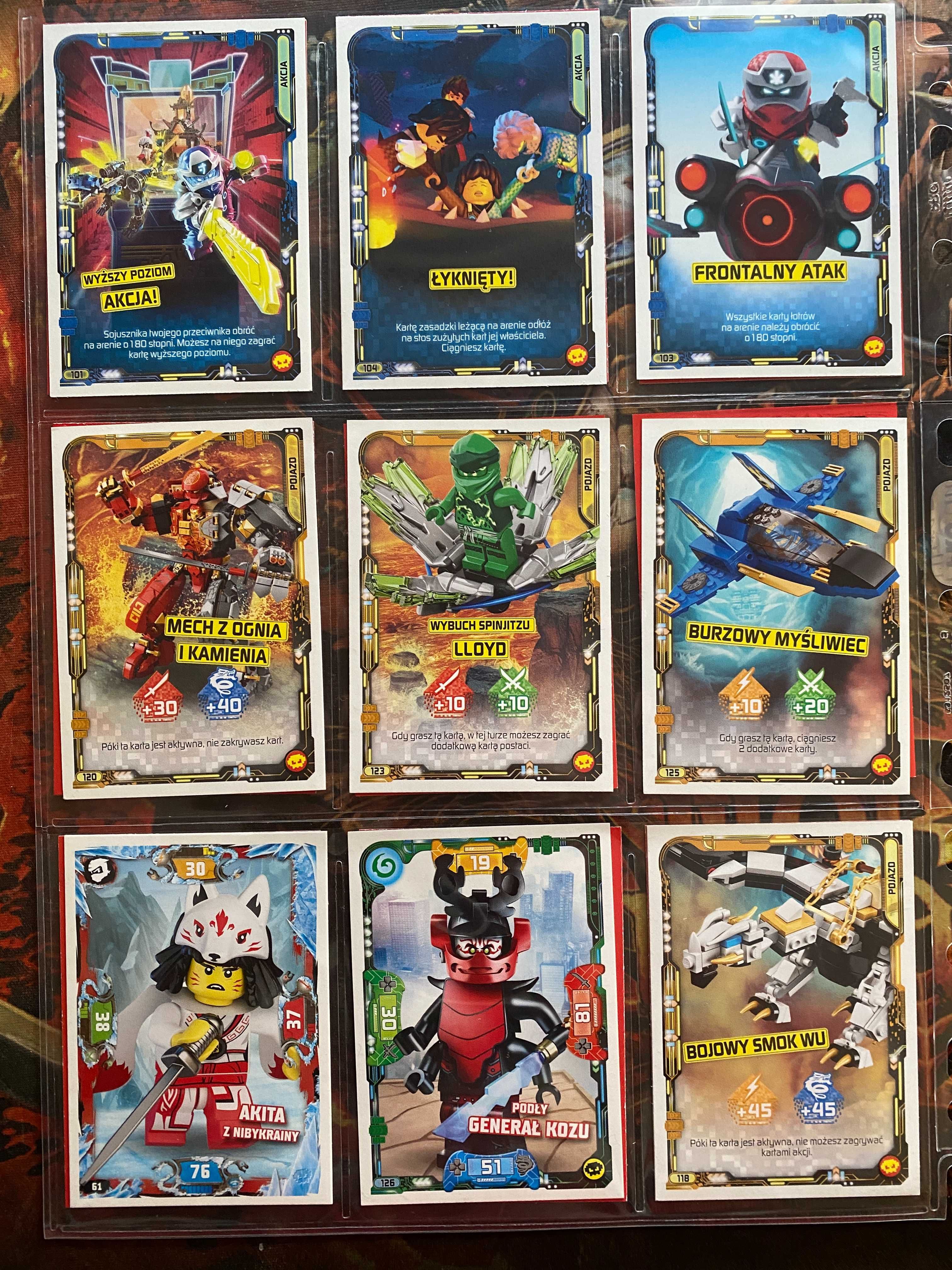 18 Kart Lego NINJAGO TCG - LN. 2