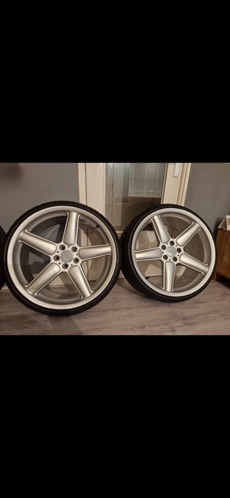 Felgi AC SCHNITZER 22 BMW 5x120 z oponami, oryginalne.