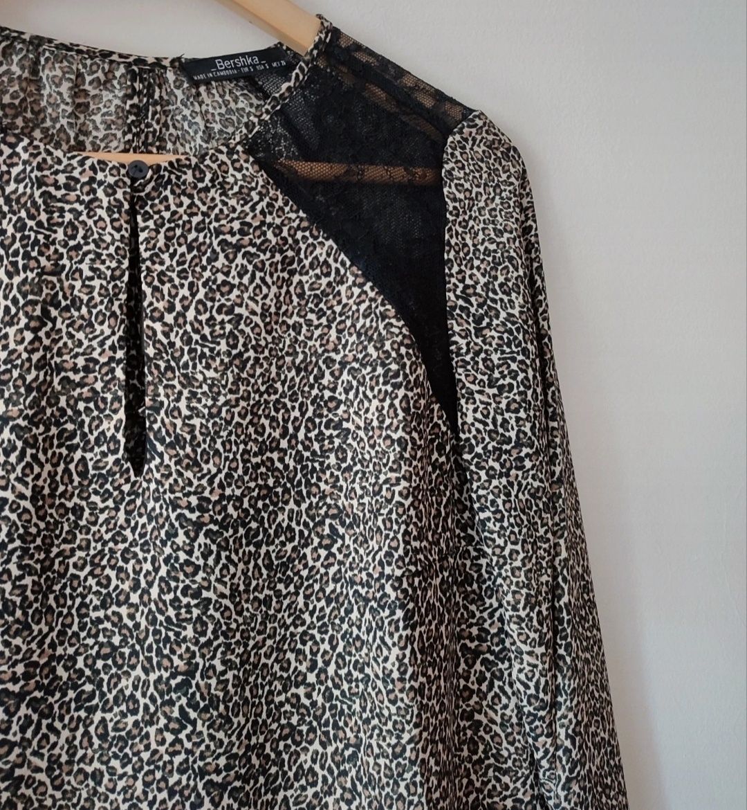 Blusa leopardo nunca usada