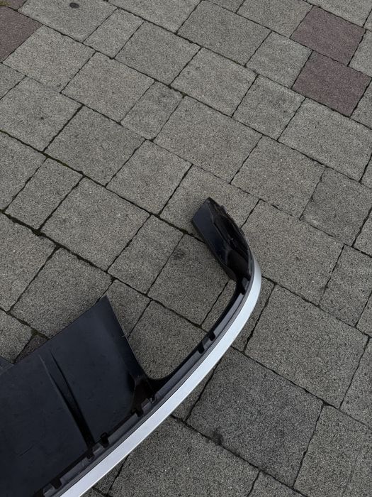 Задній дифузор на Audi a4 b9 2018 під 4 труби