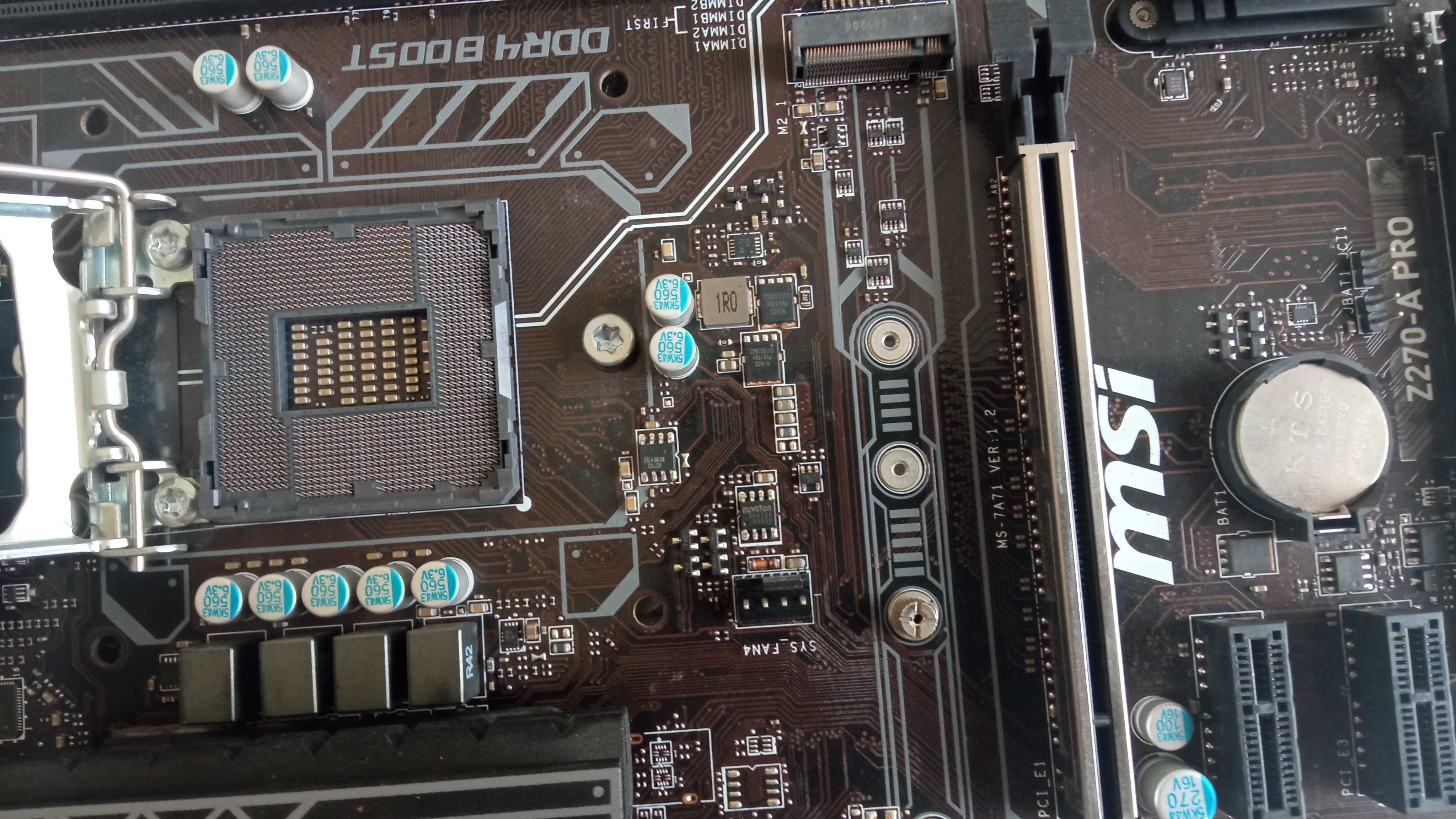 Материнська плата MSI Z270-A Pro (s1151, Intel Z270, PCI-Ex16)