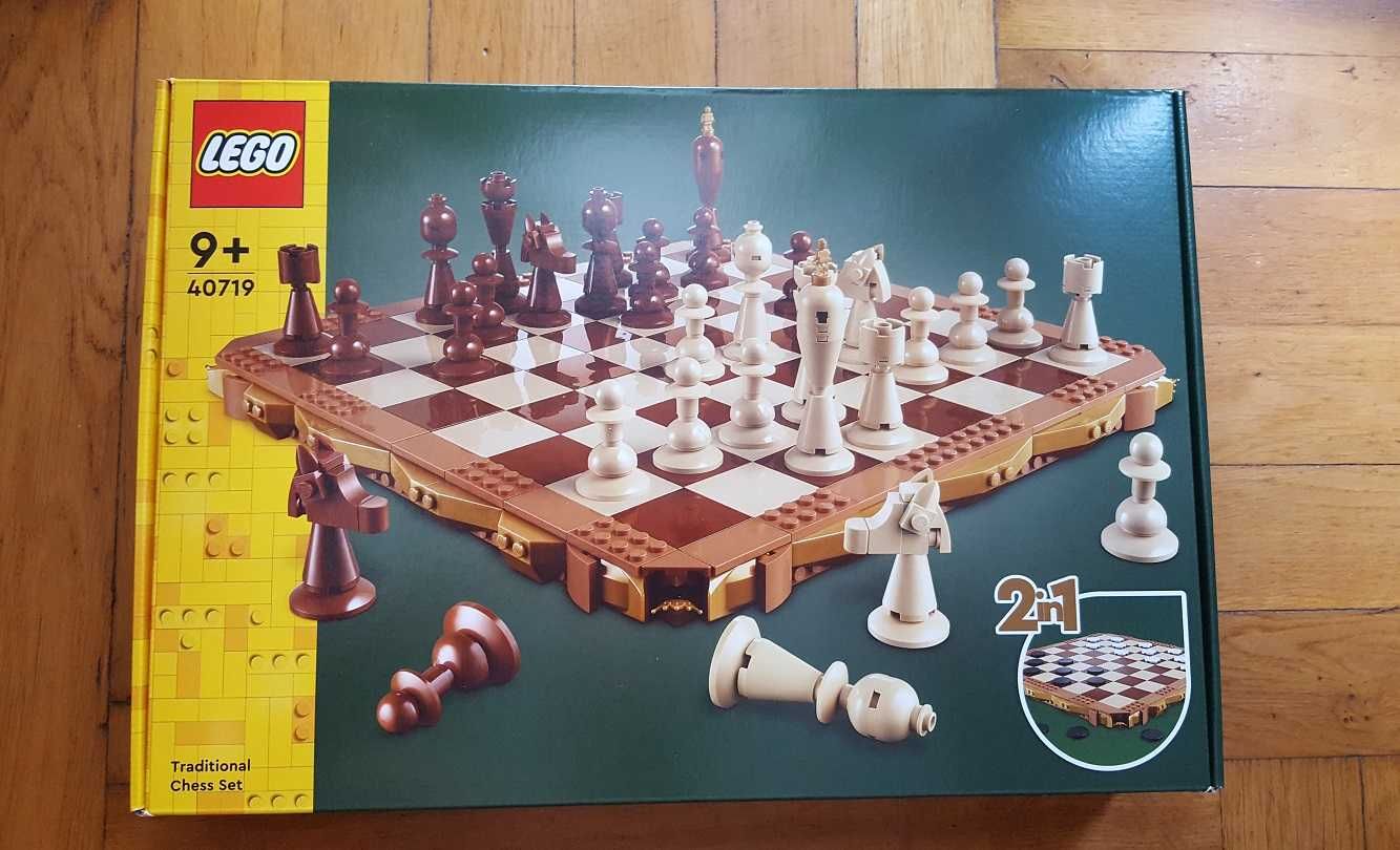 LEGO 40719 - Tradycyjny zestaw szachów - LEGO Szachy LEGO NOWE Wrocław
