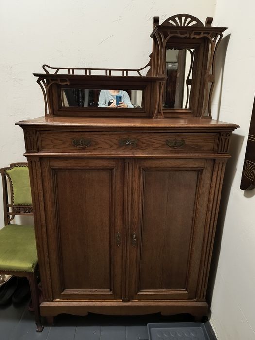 szafa secesja, bieliźniarka secesyjna,antyk,stare meble