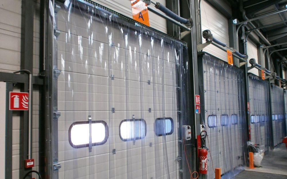 Термоштори / Силіконова штора / Стрічкова завіса ПВХ- Німеччина