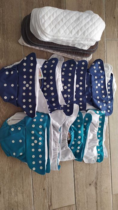 Pack Fraldas reutilizáveis+Absorventes