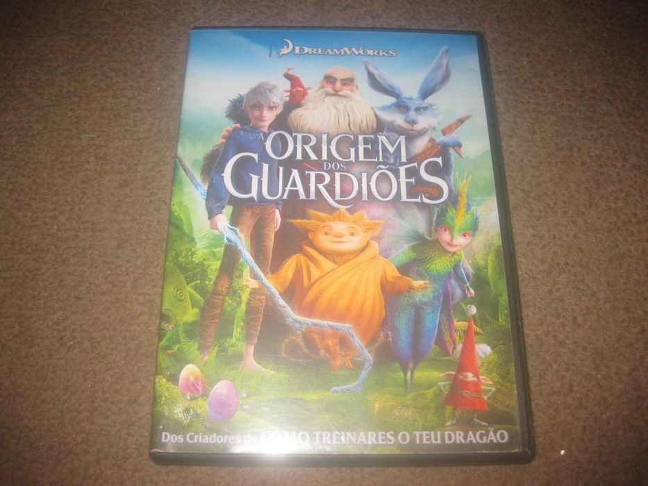DVD "A Origem dos Guardiões" com Hugh Jackman (Voz)