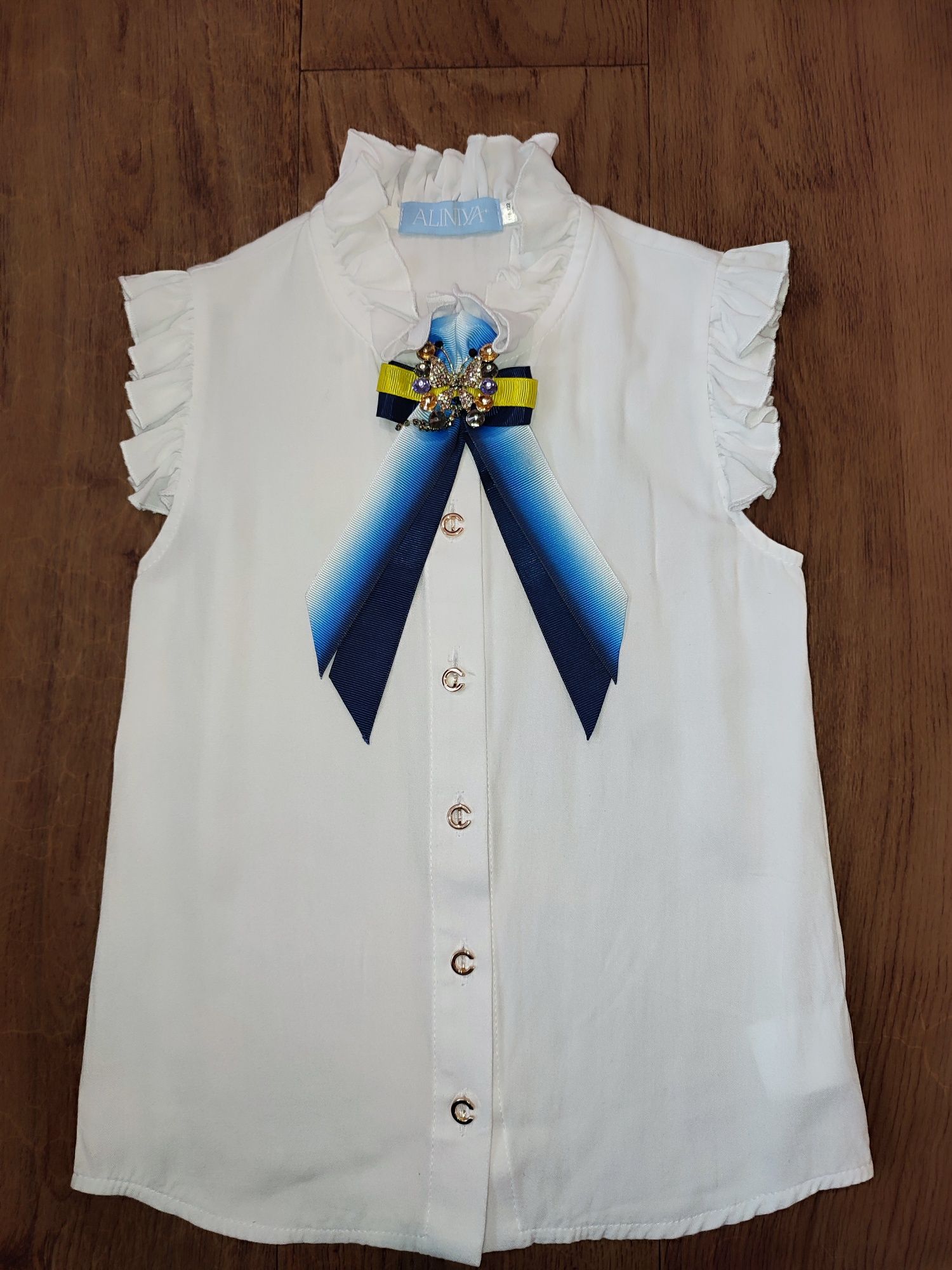 Блузка сорочка шкільна Aliniya 116-122см