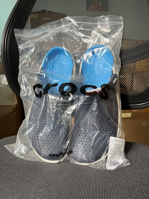 Крокси LiteRide Crocs navy сині чоловічі і жіночі