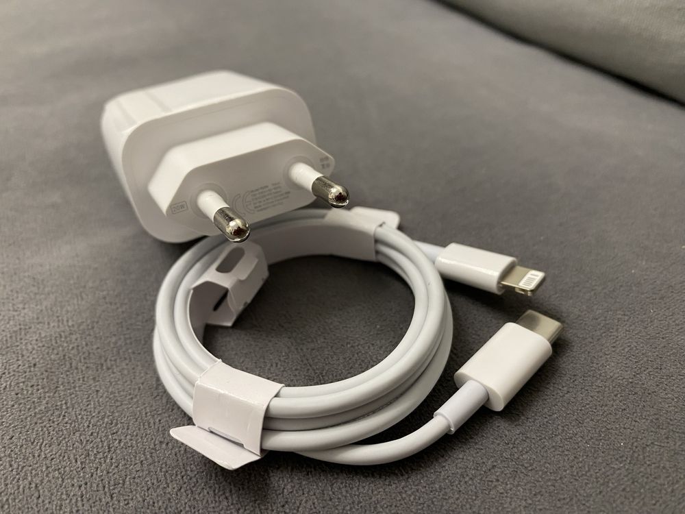 Швидка зарядка для Apple iPhone, 20 Вт USB Type С