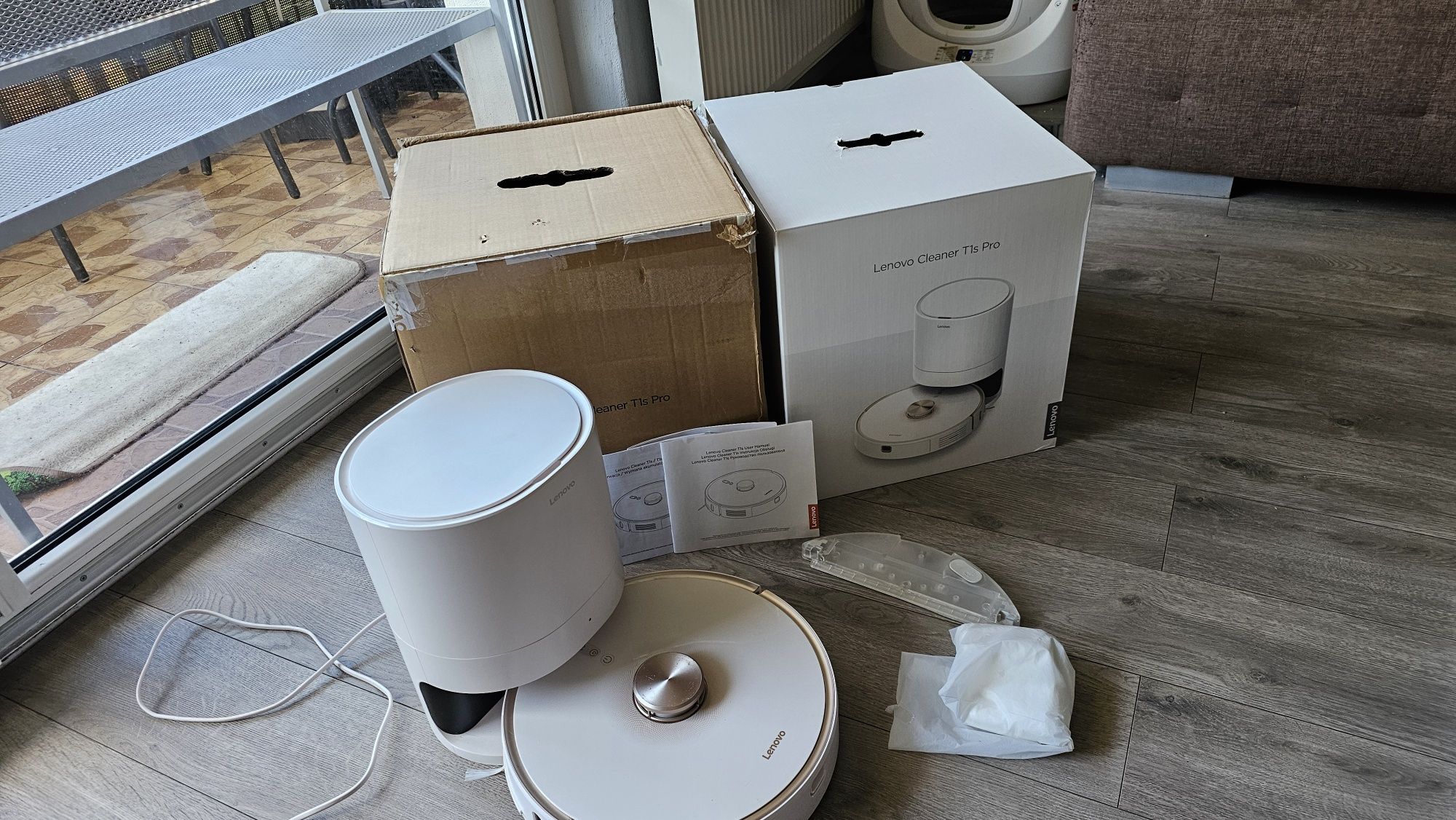 Odkurzacz automatyczny Lenovo Cleaner T1s Pro mopujący jak roomba