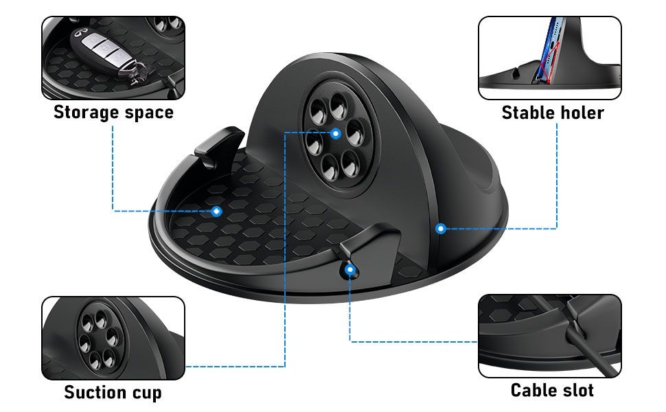 Beeasy 15W Bezprzewodowa Ładowarka Samochodowa, uchwyt na deske