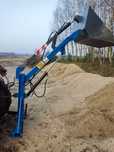 Doskonały Ładowacz na tuz traktora traktorka podwójna hydraulika
