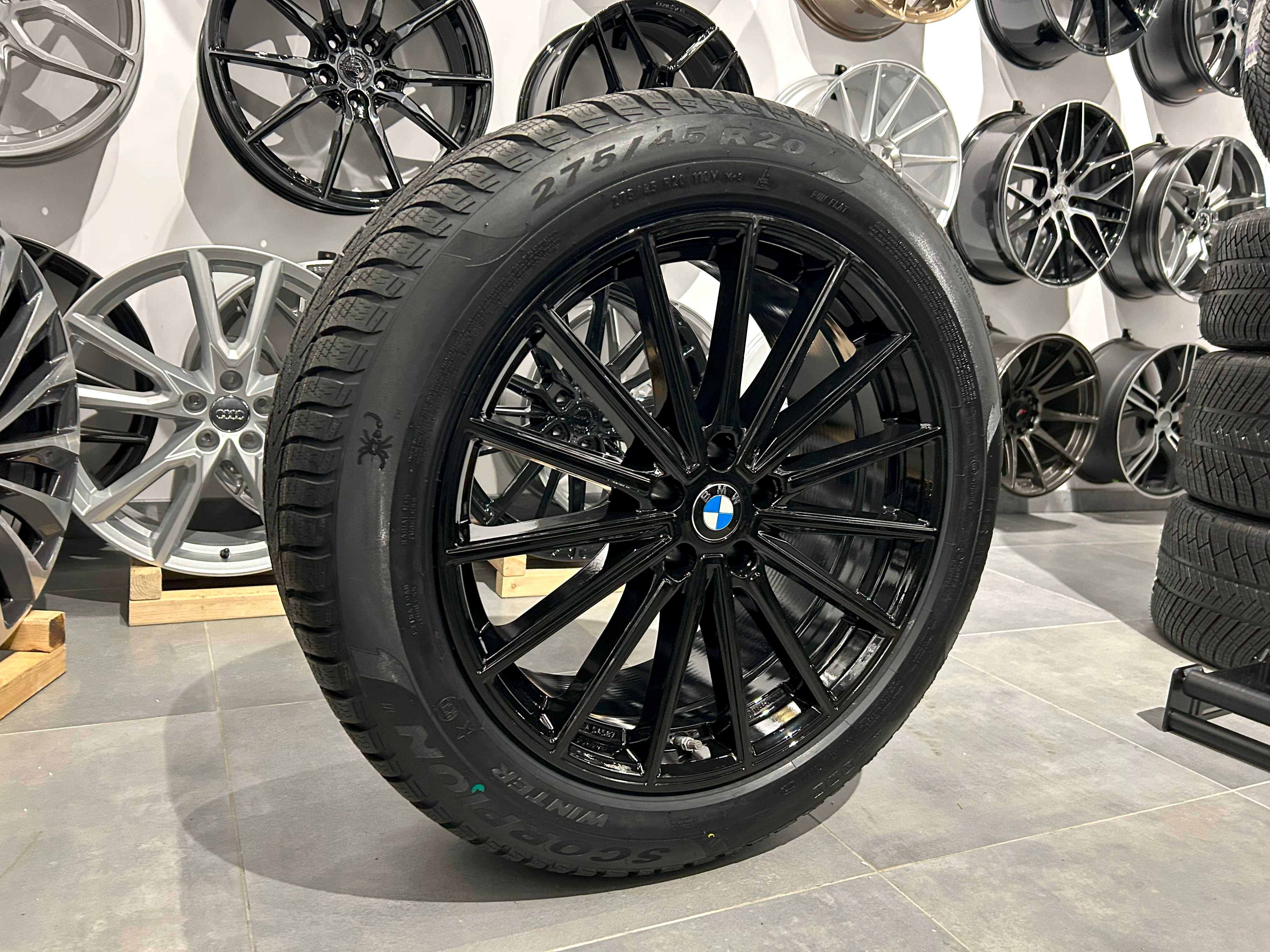 Koła zimowe 20 5x112 ET35 BROCK BMW X5 G05 G18 X6 G06 TPMS RunFlat