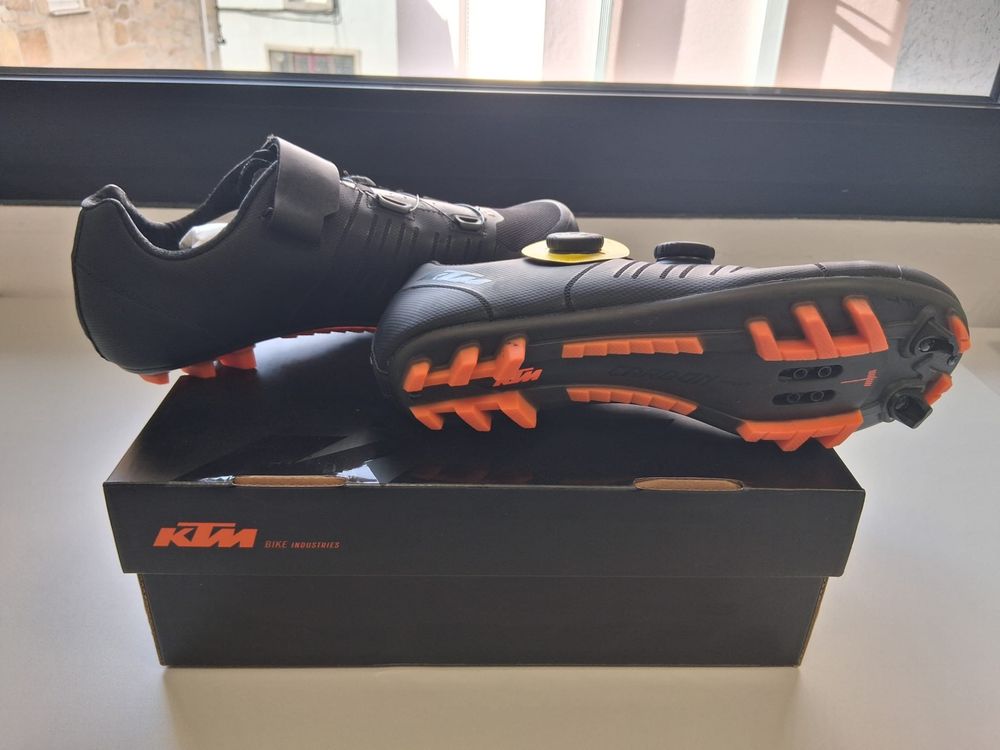 Sapatos de BTT KTM Factory Team Carbon 3D MTB SPD- tam.44