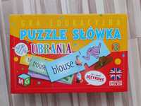 Gra edukacyjna Puzzle Słówka po angielsku