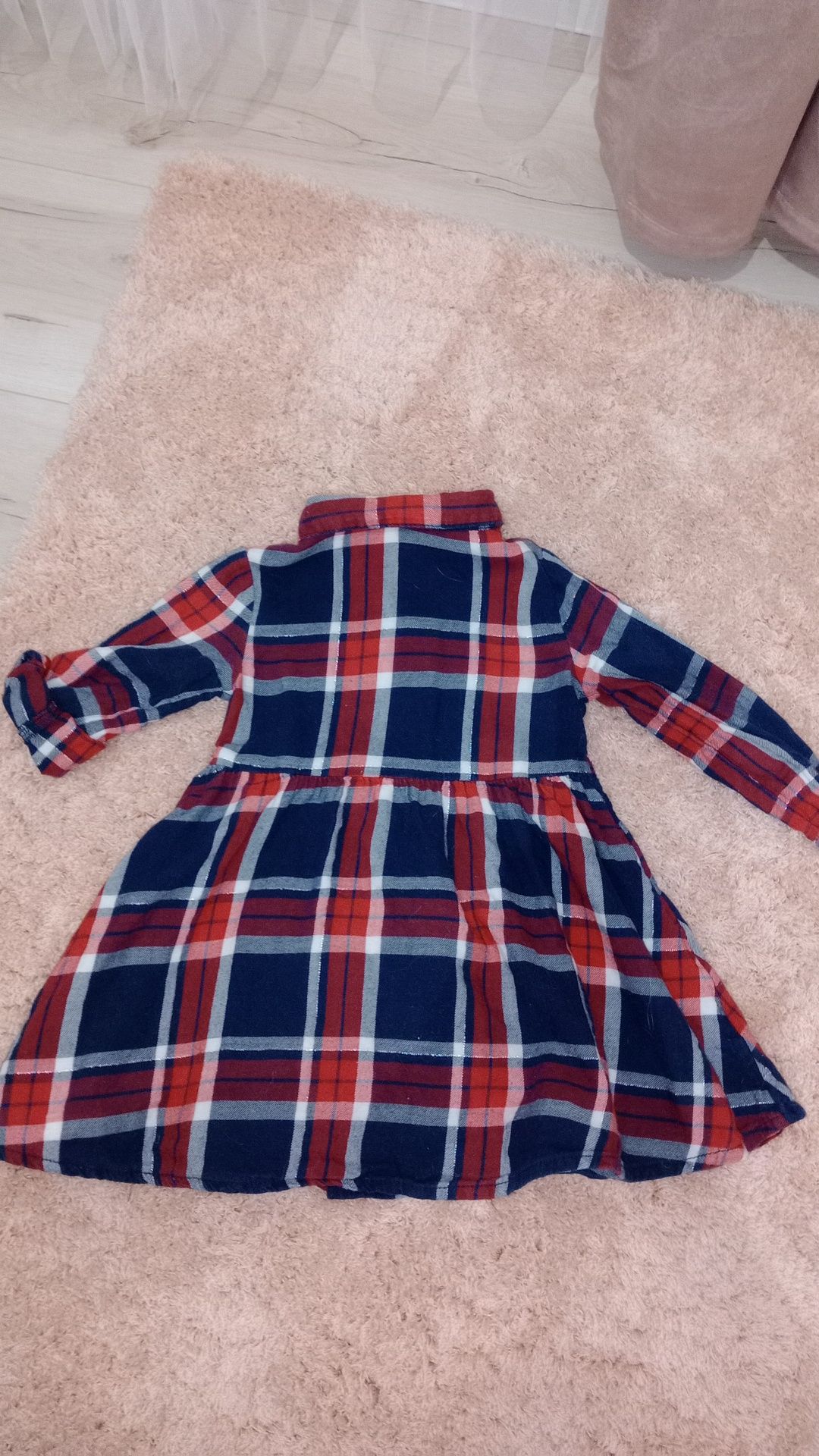 Sukienka H&M 80 w kratę