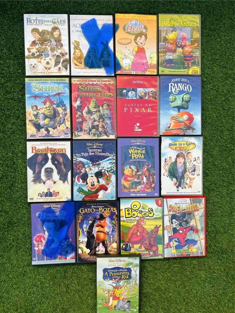 DVD’s diversos filmes