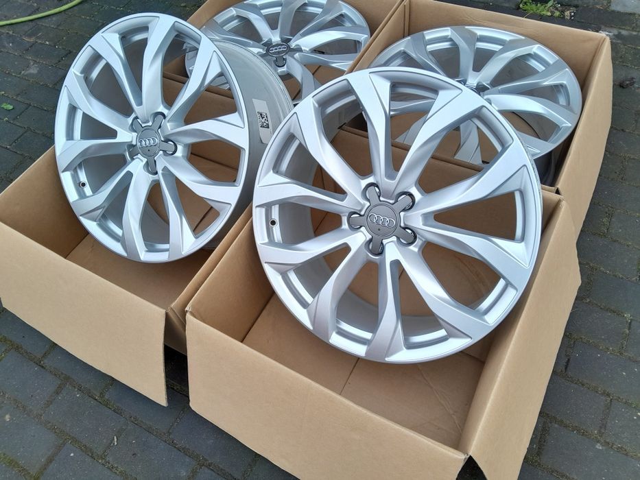 Jak nowe oryginalne 20calowe alufelgi Audi a6 c7 Matrix