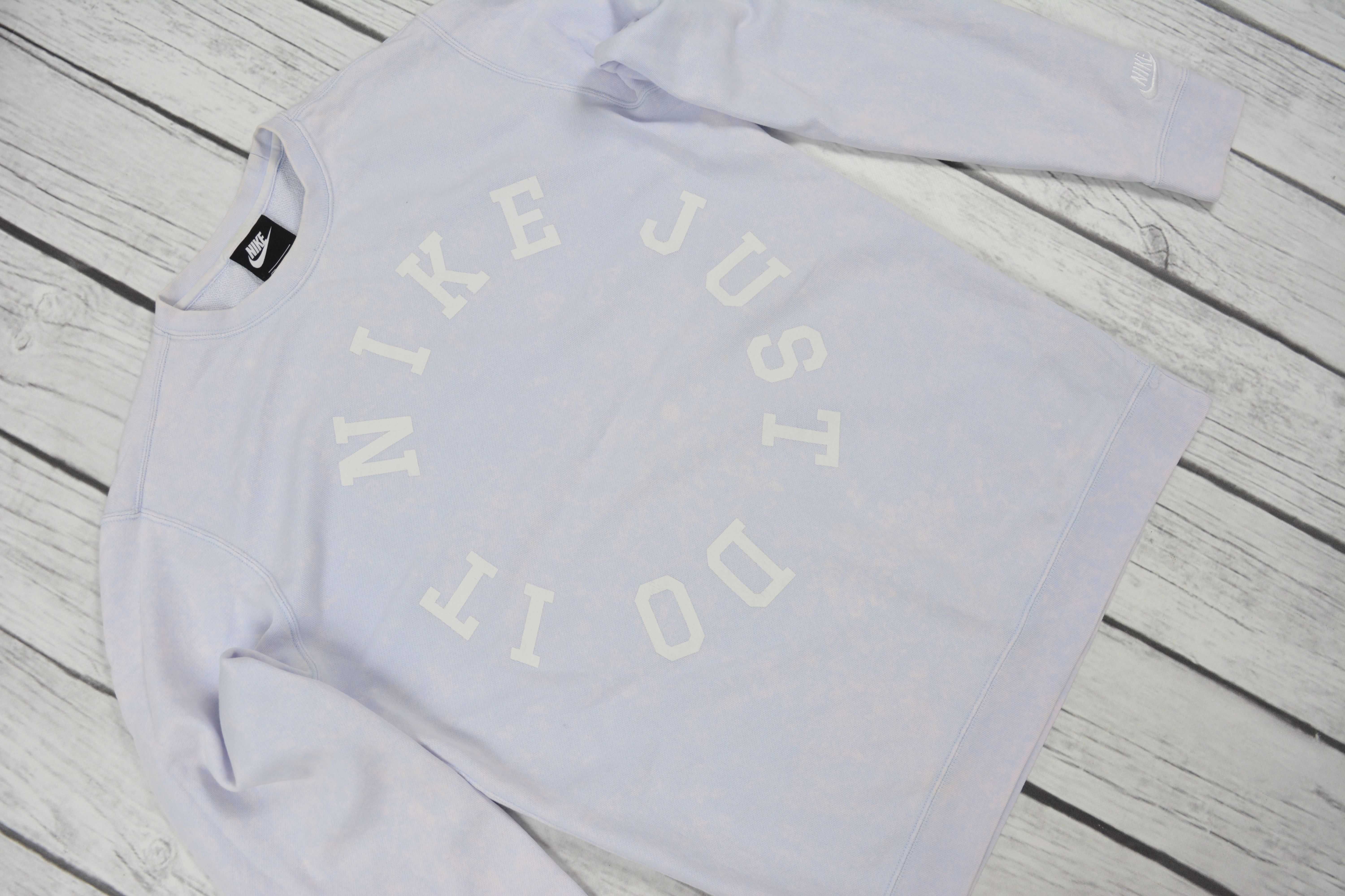 Nike NSW Washed Crewneck Męska Bawełniana Bluza Rozmiar M