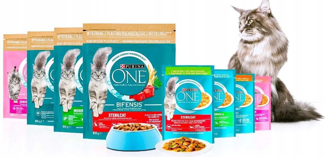 Mokra Karma PURINA ONE STERILCAT łosoś i indyk 16x 85g