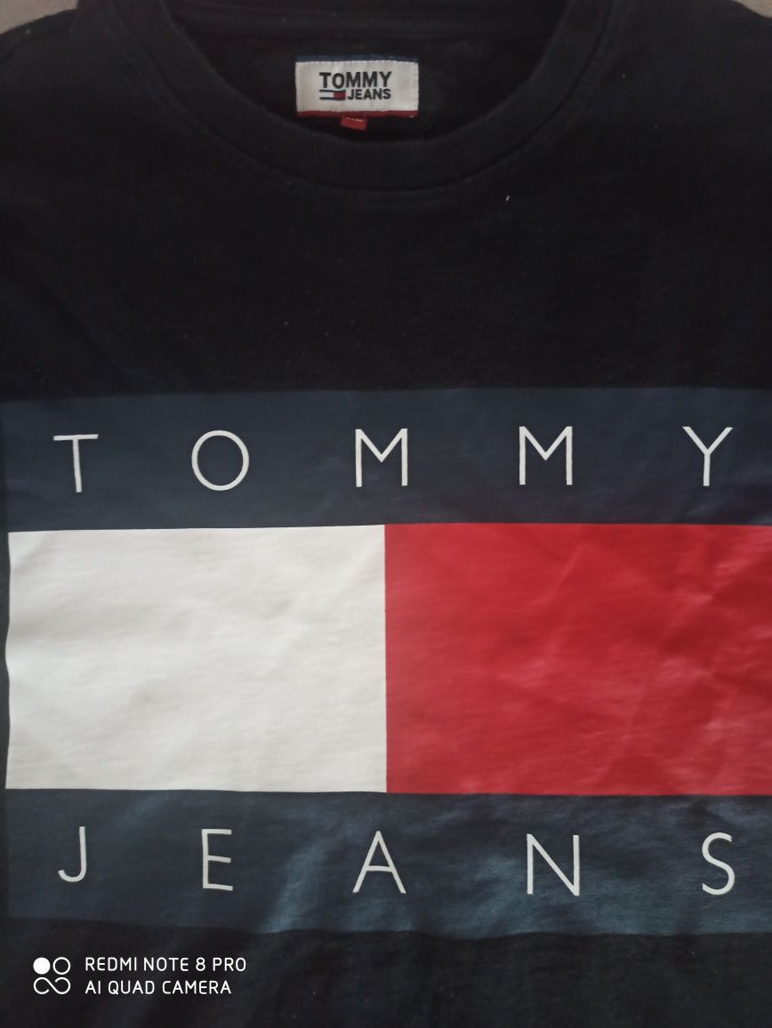 T-shirt Tommy Jeans XL grubszy materiał