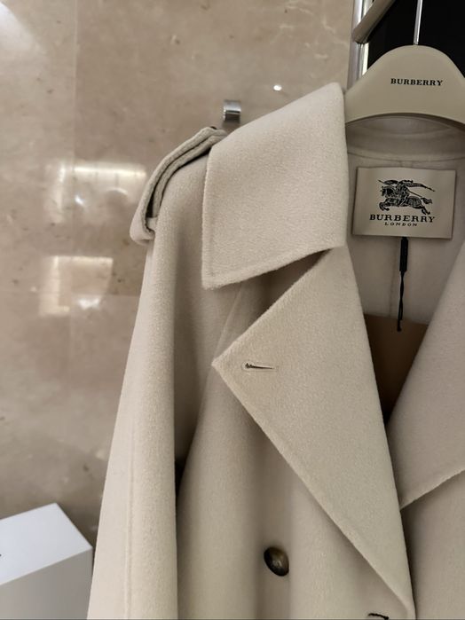 Пальто Burberry из шерсти