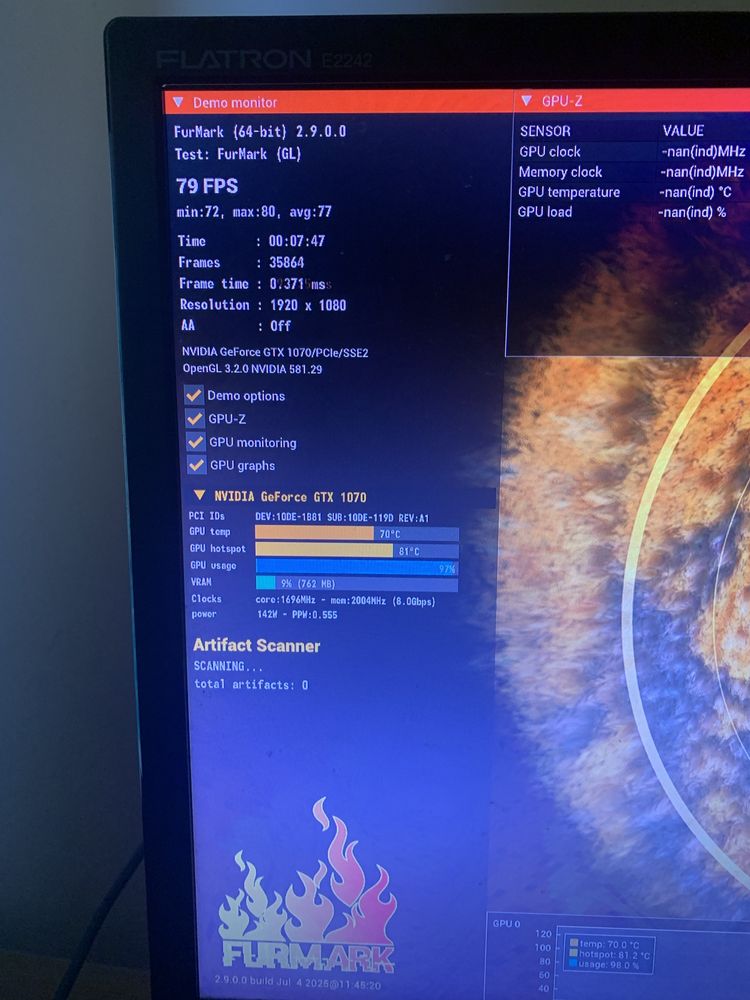 Відеокарта GTX 1070 iChill x3 8GB GDDR5