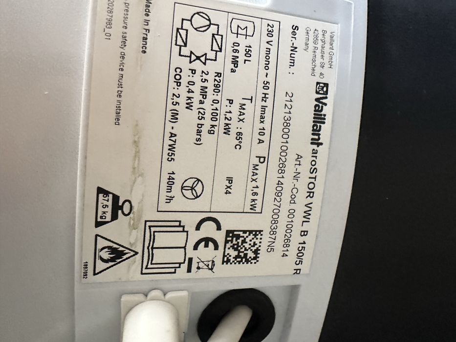 Bomba de calor Vaillant