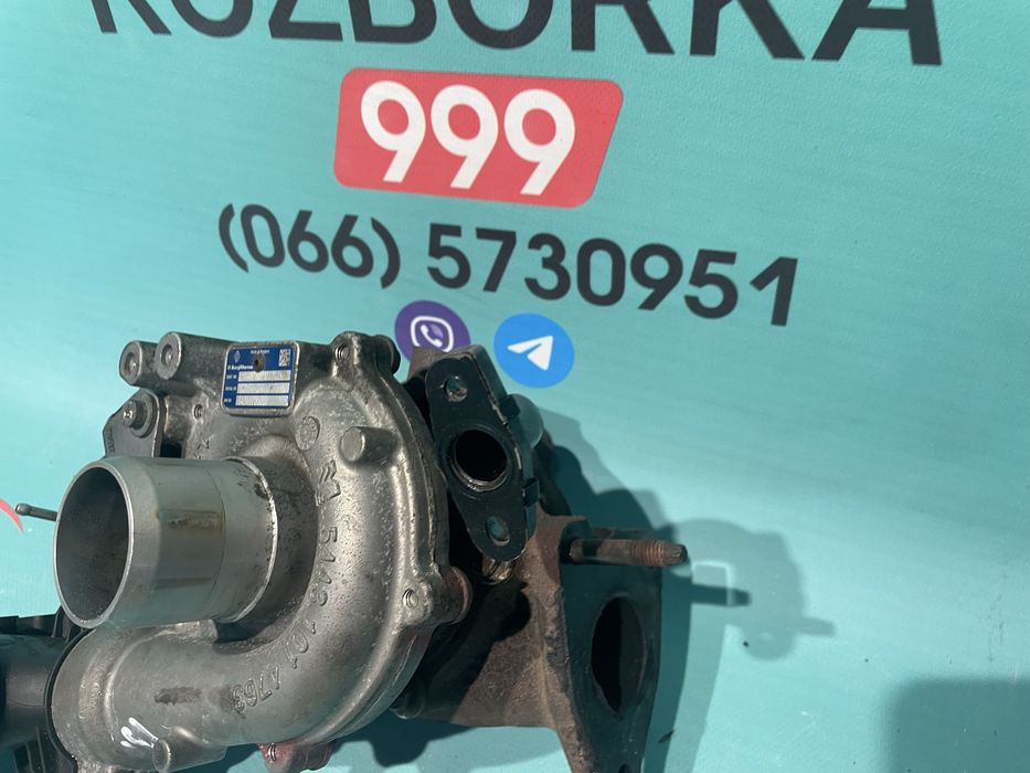 Турбіна 1.6dci 54389700007 Qashqai j10 j11 trafic scenic megane