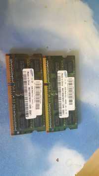 2 sztuki ram po 2 gb samsung 2rx8 pc3-10600s-09-10-f2