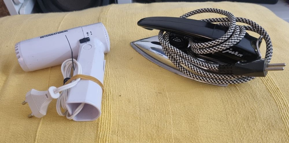 Mini Secador e a Mini Ferro Ideais para Viajar valor individual
