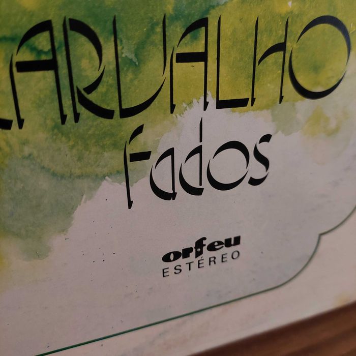 Disco vinil LP - Teresa Silva Carvalho - Fados