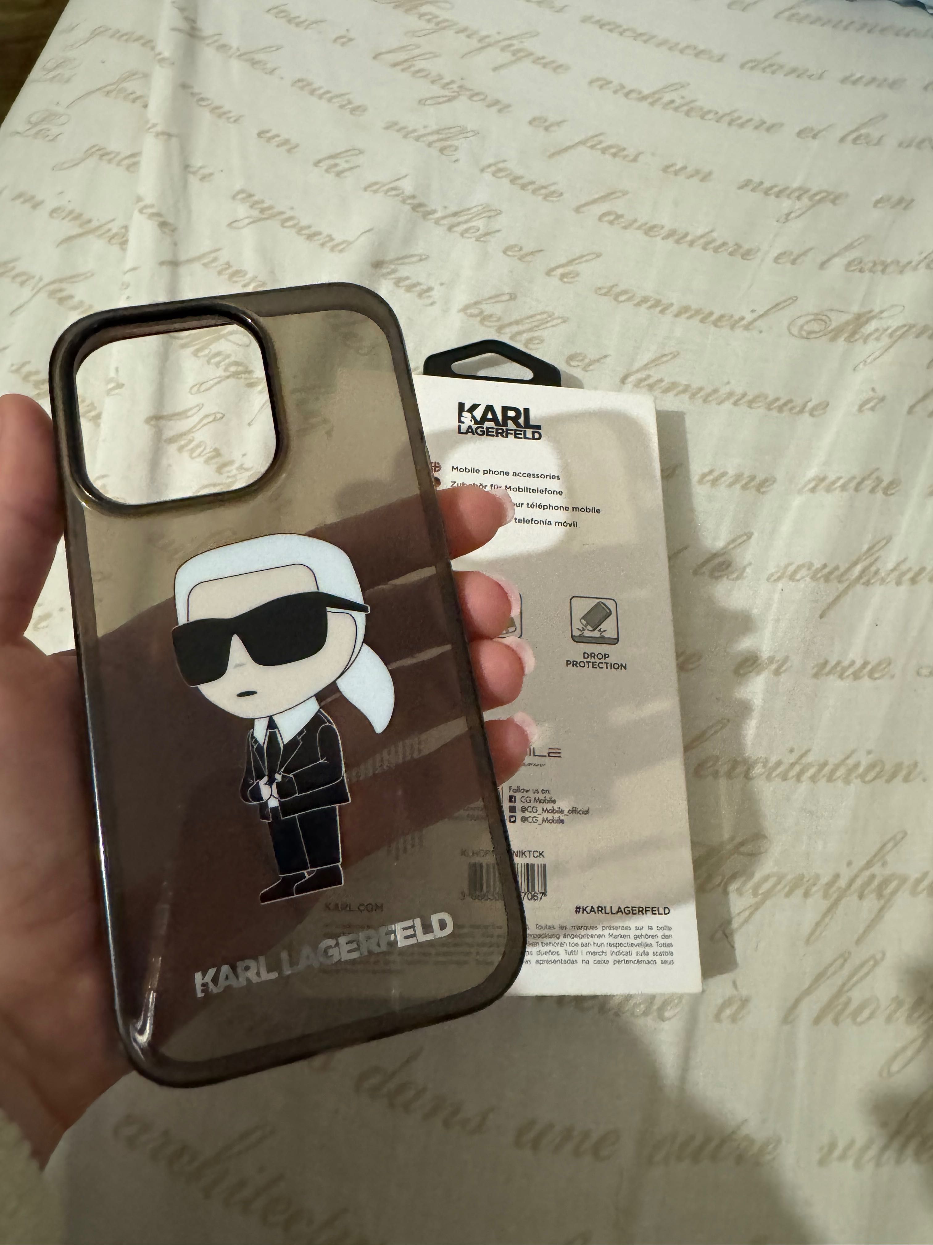 Чохол на iPhone 14 Pro Karl Lagerfeld оригінал айфон