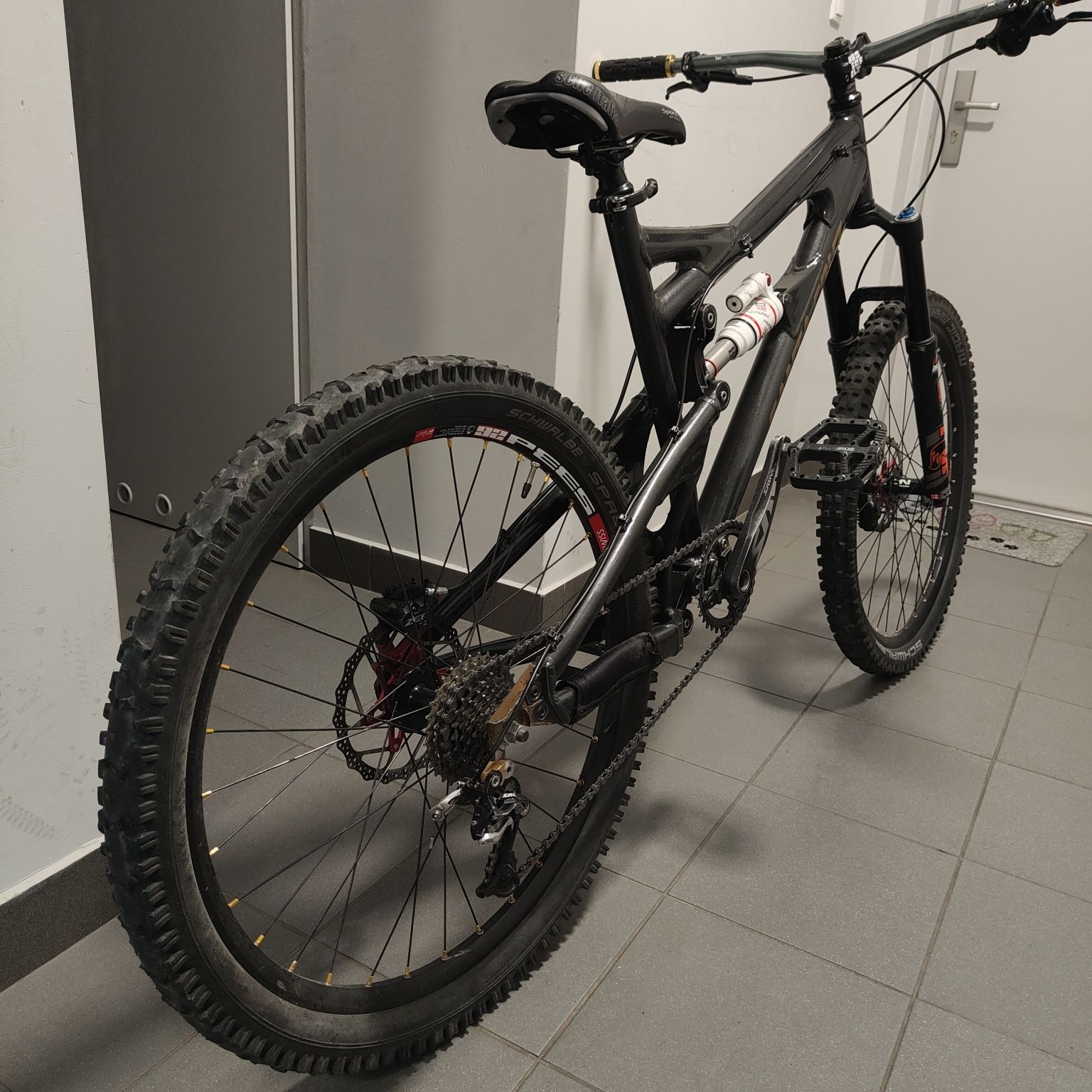 Rower enduro Santa Cruz vp free mullet doinwestowany! Rama XL Super st