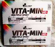 2x VITA-MIN +40 - Olimp - 60 kapsułek - Witaminy + Minerały - POLECAM